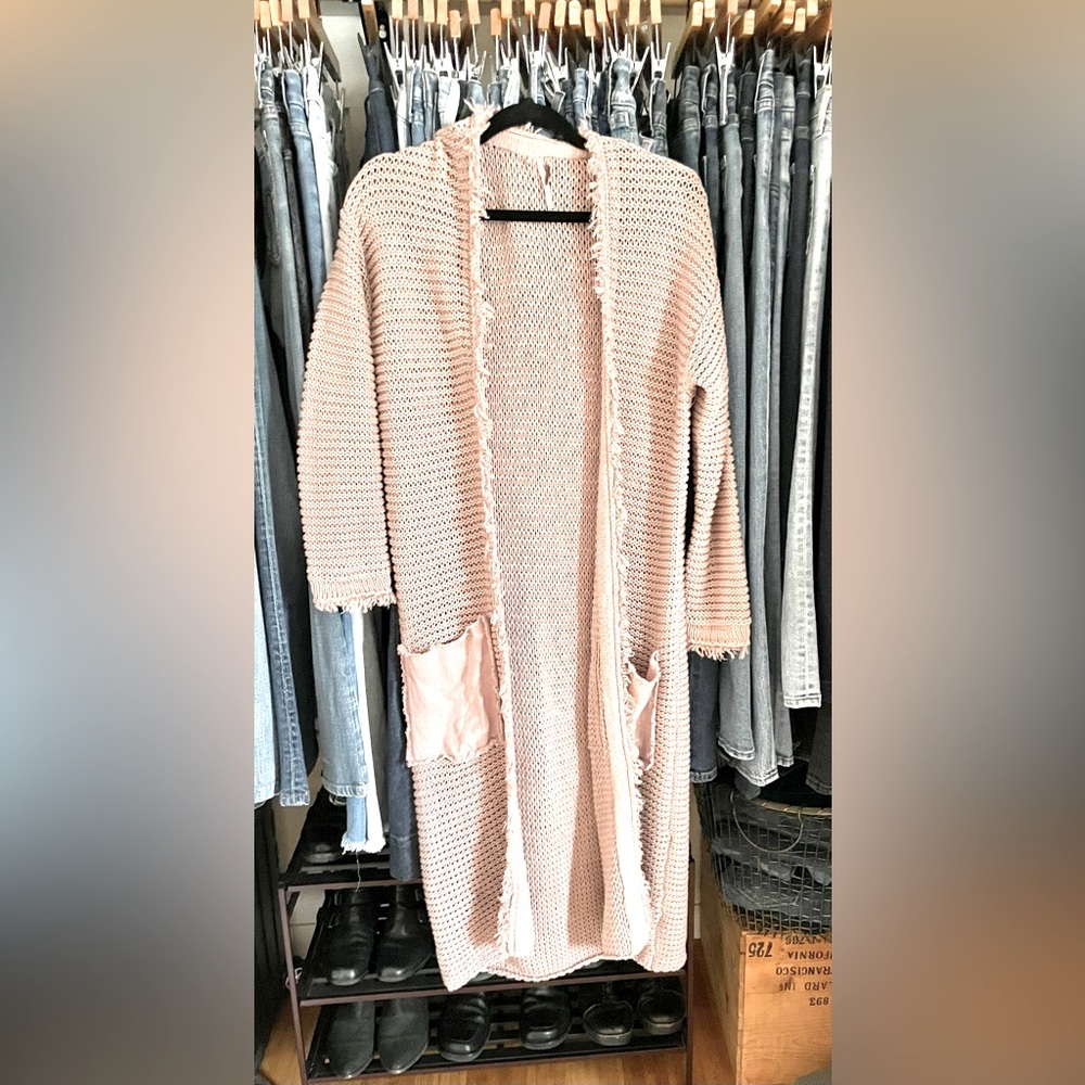 Free People Long Cardigan